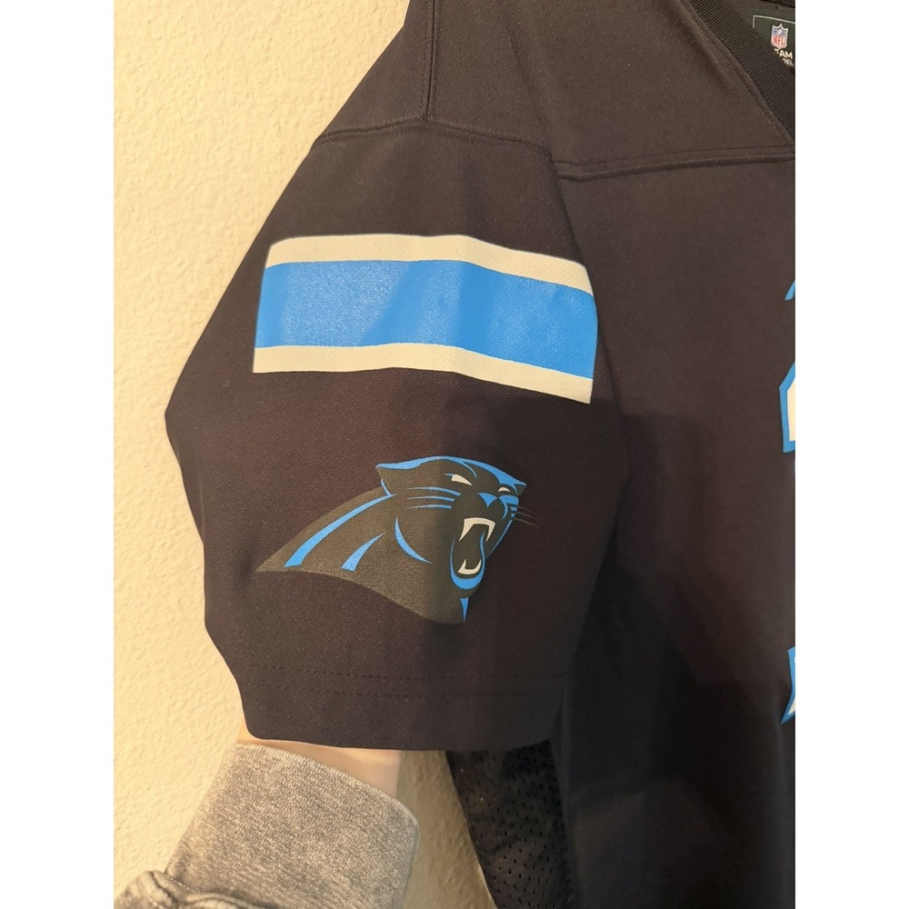 NFL Team Carolina Panthers #1 Cam Newton NFL Football Jersey Youth Size XL - Picture 4 of 8